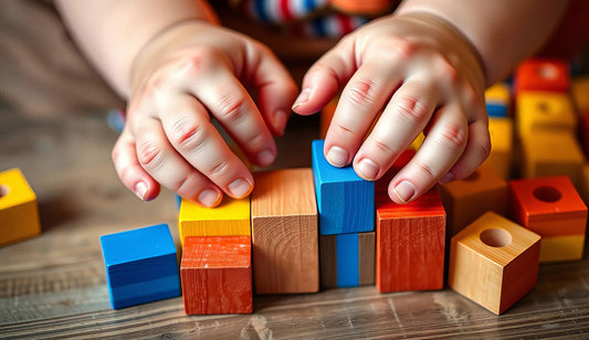 Build, Learn & Play with Kids Wooden and Magnetic Building Blocks from 4kid.com.au