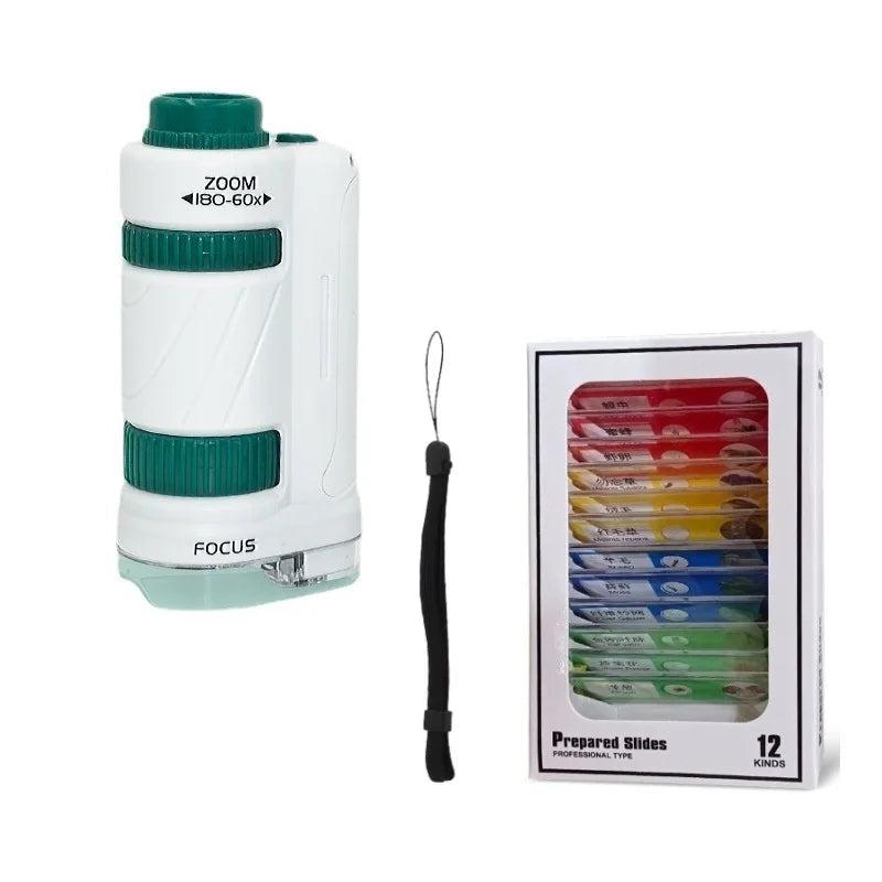 Pocket Microscope – 60x to 180x Magnification