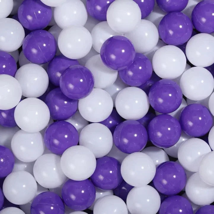 100-pcs Soft Play Balls for Kids – dia 55mm, mixed colours sets
