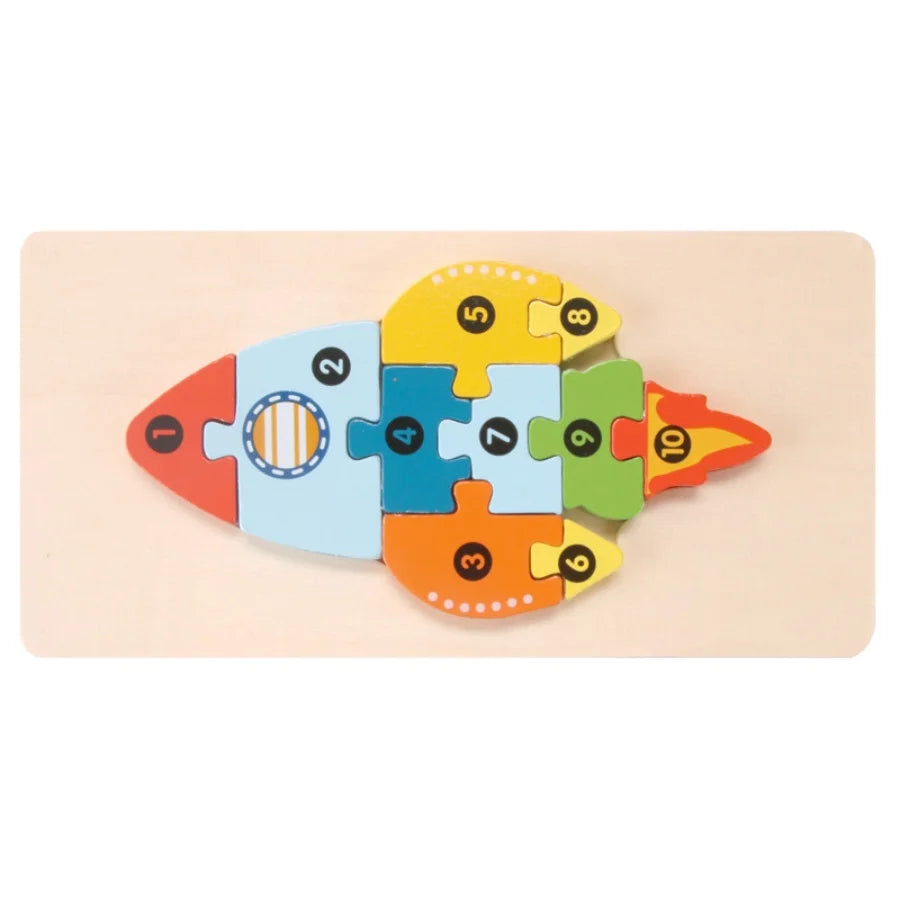 Wooden Puzzle Sets, Transport