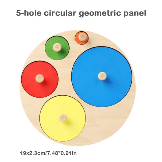 Wooden Shape and Colour Matching Boards for Babies & Toddlers