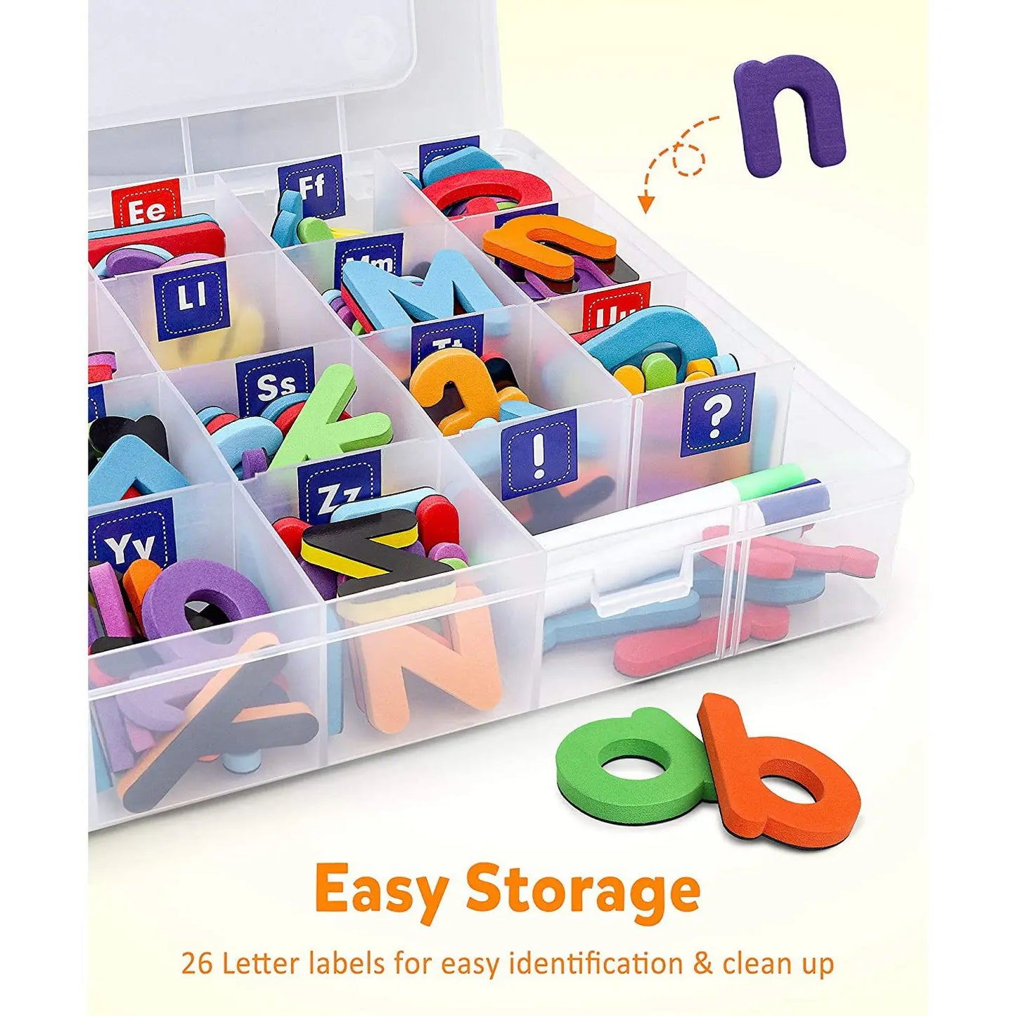 244-Piece Magnetic Letters & Numbers Set