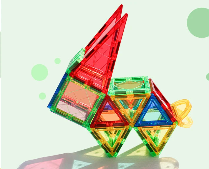 Magnetic Building Blocks Sets, 6.5cm - Educational STEM Toy & Gift for Creative Play