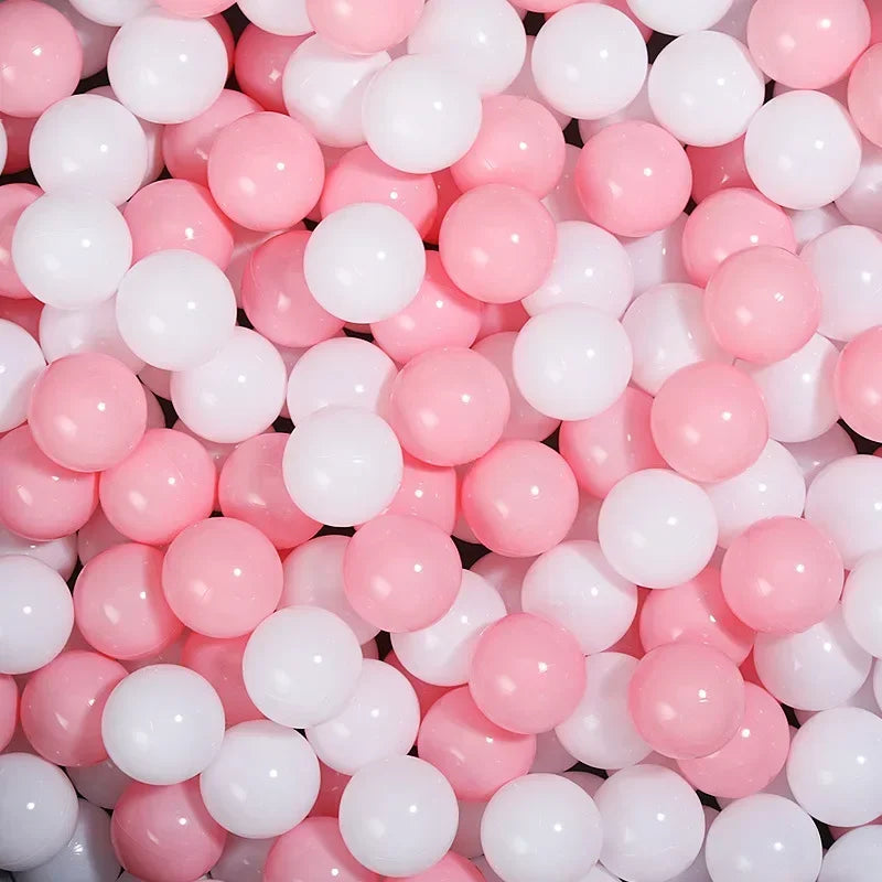 100-pcs Soft Play Balls for Kids – dia 55mm, mixed colours sets