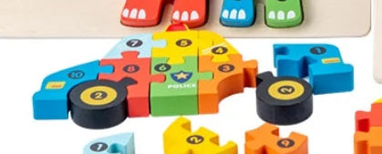 Wooden Puzzle Sets, Transport