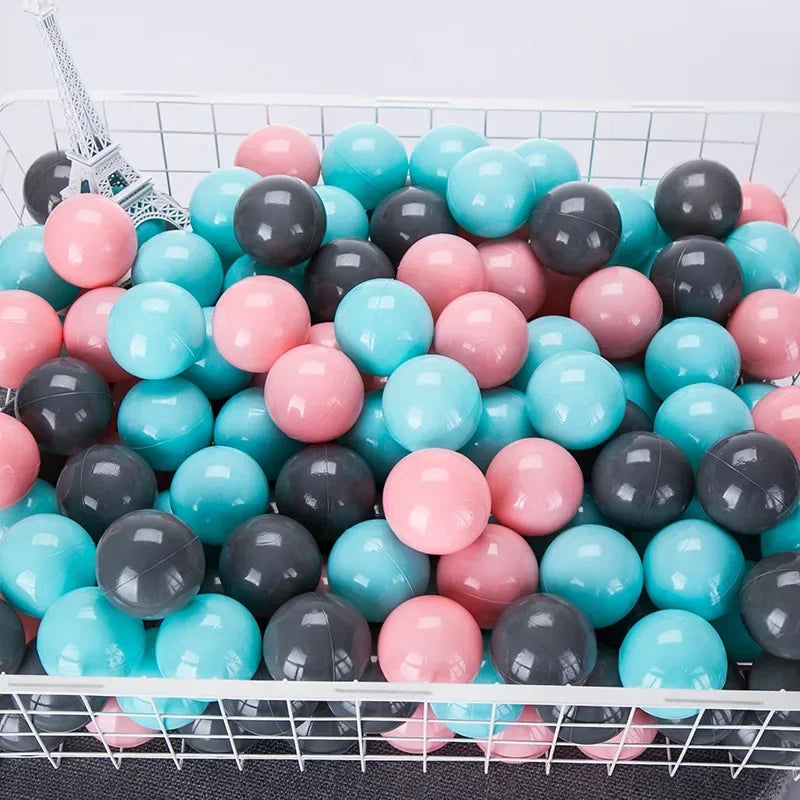 100-pcs Soft Play Balls for Kids – dia 55mm, mixed colours sets
