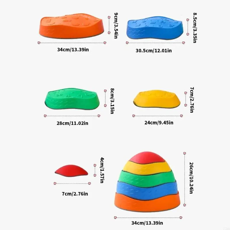 5-piece Stepping Stone set