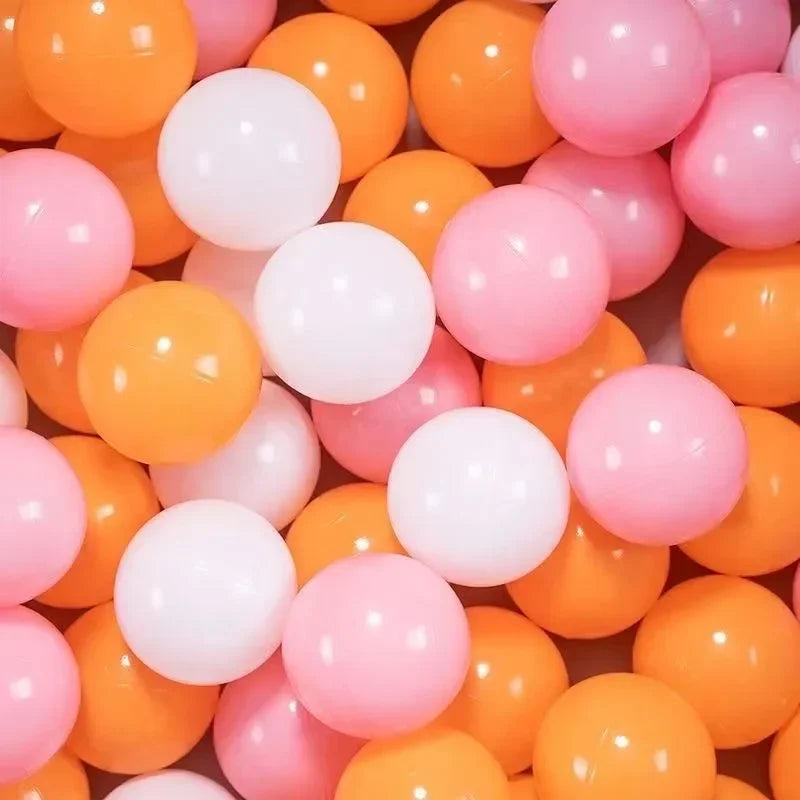 100-pcs Soft Play Balls for Kids – dia 55mm, mixed colours sets