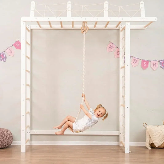 Indoor Climbing Swedish Ladder Jungle Gym Set