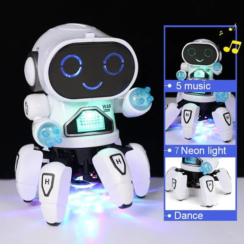 LED Dancing Octopus Robot Toy