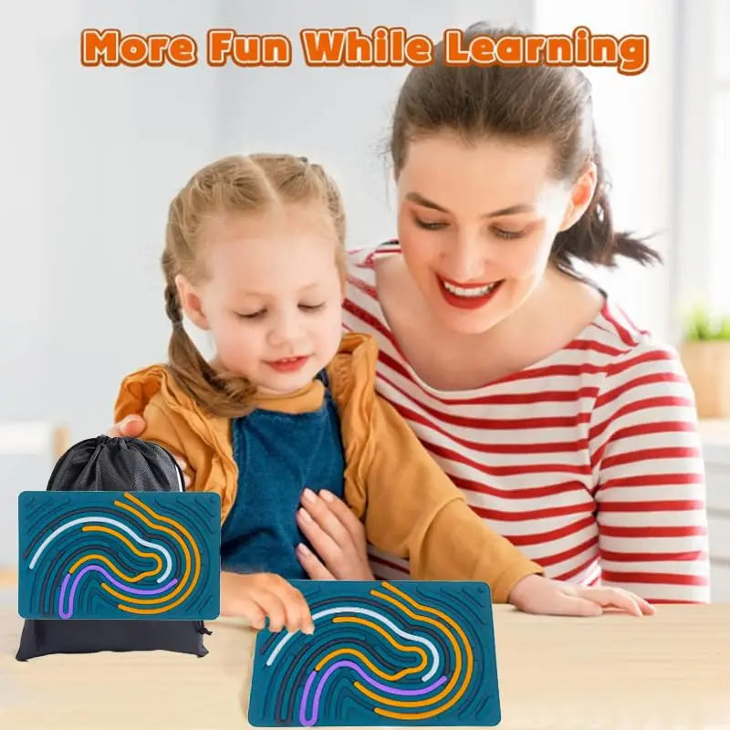 Portable Silicone Sensory Busy Board