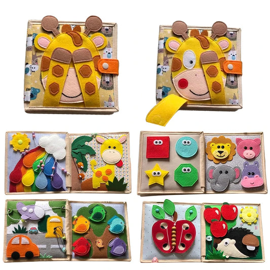 Giraffe Felt Busy Board