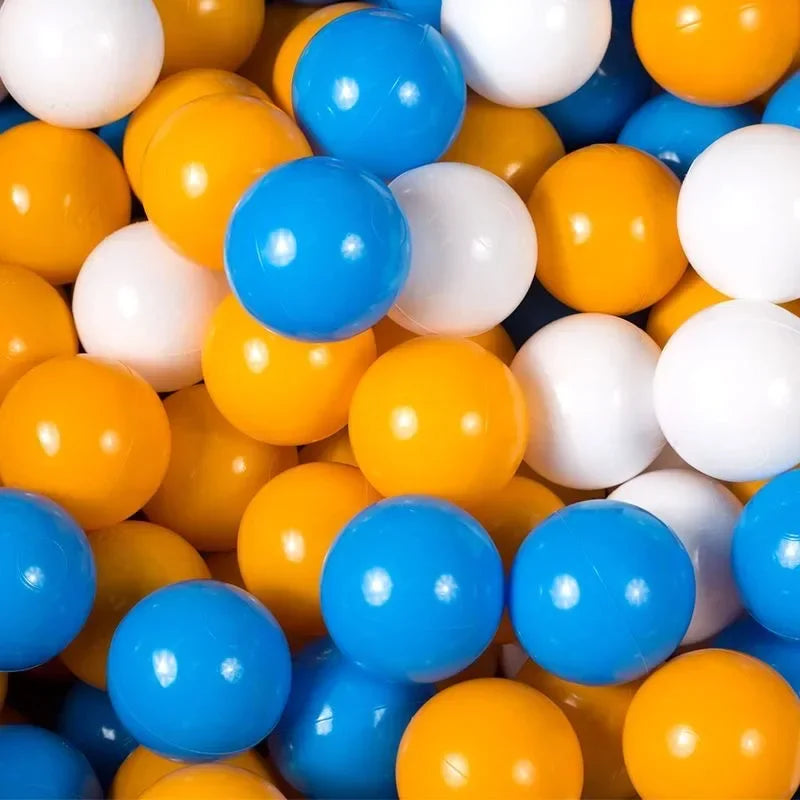 100-pcs Soft Play Balls for Kids – dia 55mm, mixed colours sets