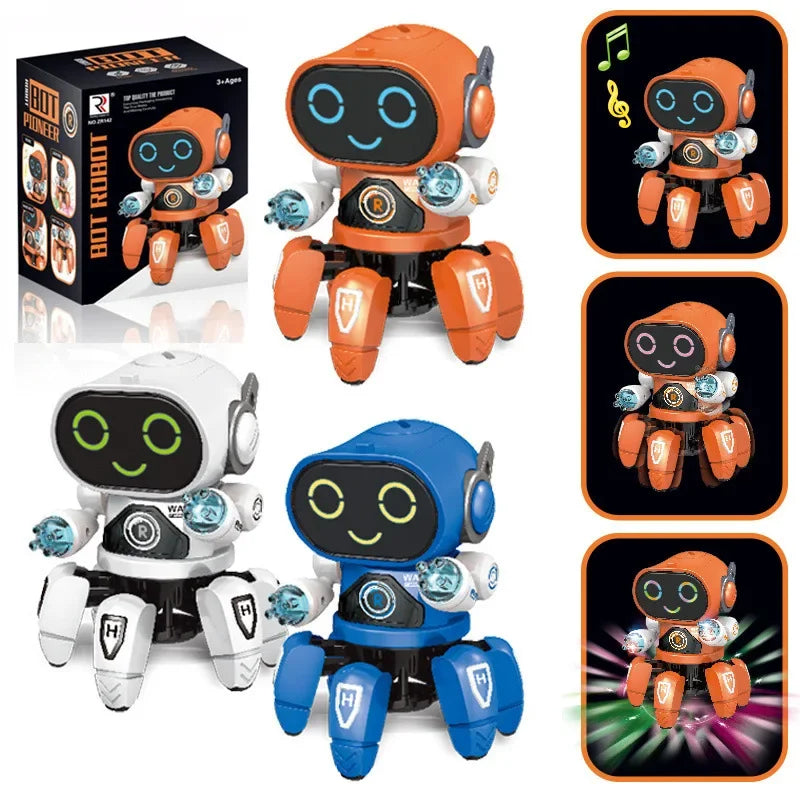 LED Dancing Octopus Robot Toy