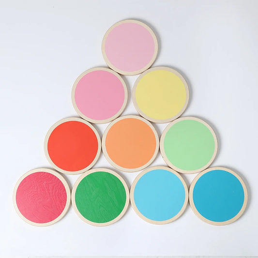 23-Piece Montessori Wooden Balance Bridge Set – Sensory & Motor Skills Training