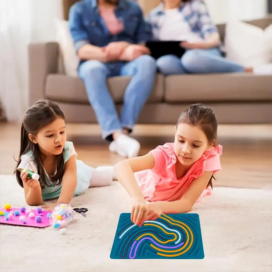 Portable Silicone Sensory Busy Board