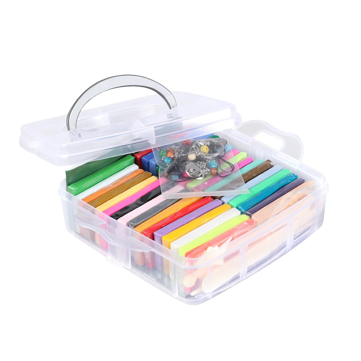 32-Colour Soft Polymer Clay Kit with Tools & Accessories