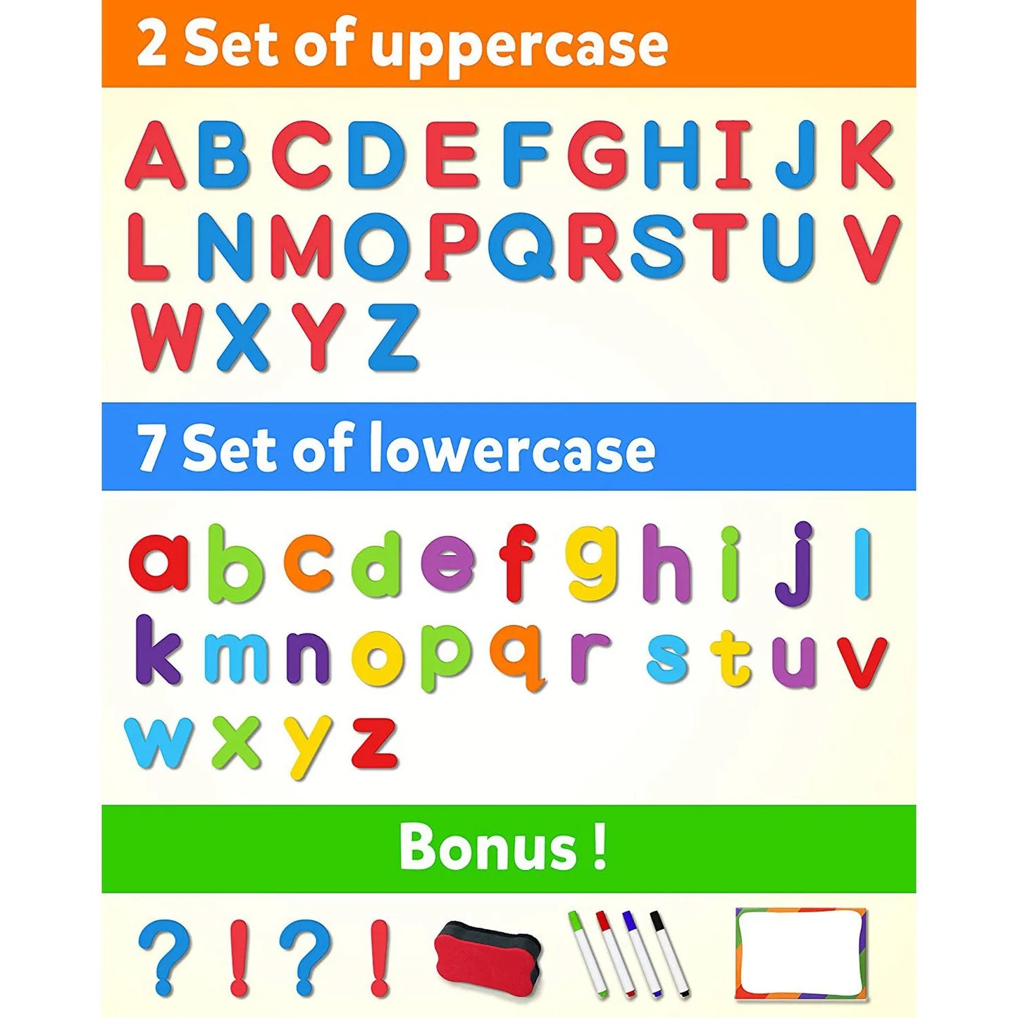 244-Piece Magnetic Letters & Numbers Set