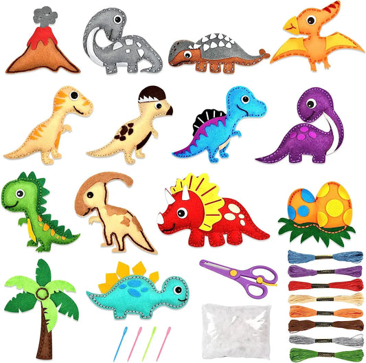 Animal and Dinosaur Sewing Kits for Kids – Make Your Own Friends!