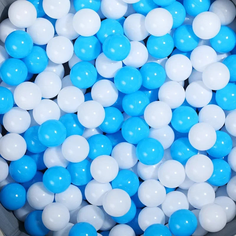 100-pcs Soft Play Balls for Kids – dia 55mm, mixed colours sets