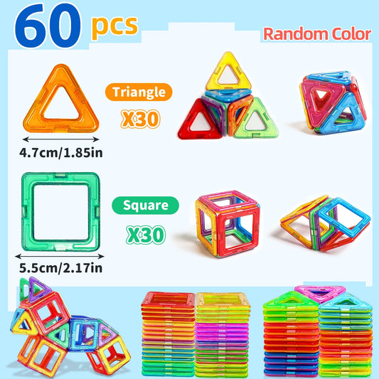 Magnetic Tiles Building Blocks Set