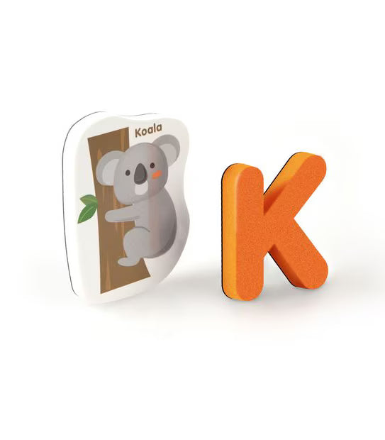 Magnetic Colourful Animals + 26 Uppercase Letters