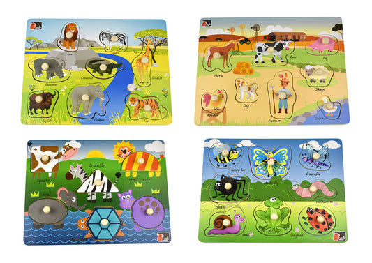 Koala Dream Peg and Jigsaw puzzle, Set of 12