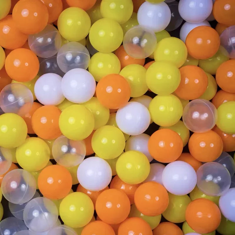 100-pcs Soft Play Balls for Kids – dia 55mm, mixed colours sets