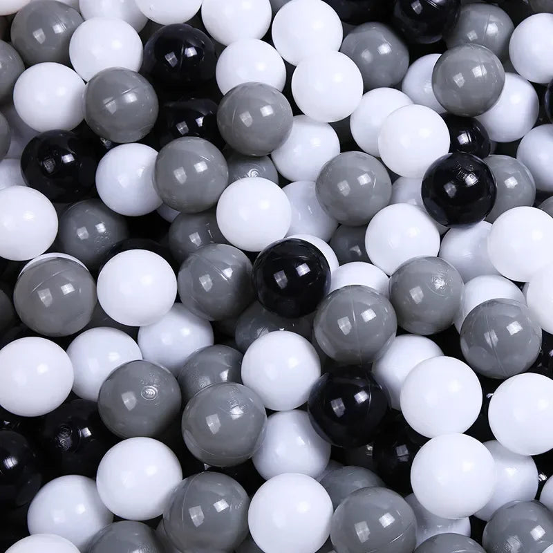 100-pcs Soft Play Balls for Kids – dia 55mm, mixed colours sets