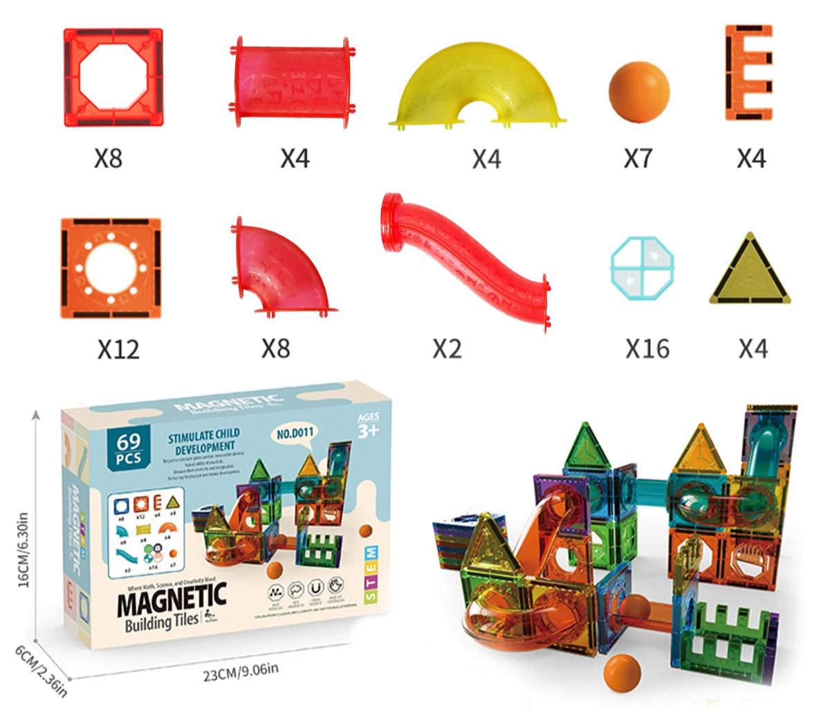 Magnetic Building Blocks Sets, 5.5cm