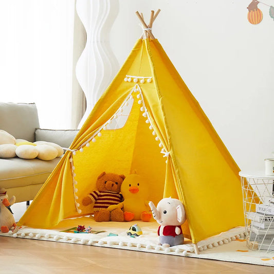 1.3m Kids' Play Teepee Tent