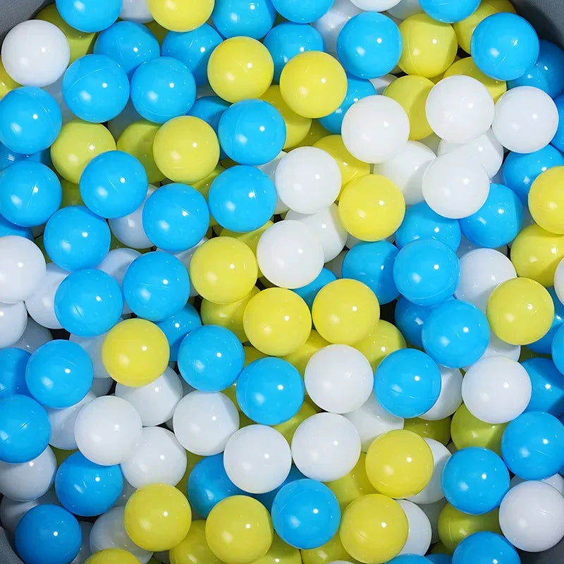 100-pcs Soft Play Balls for Kids – dia 55mm, mixed colours sets
