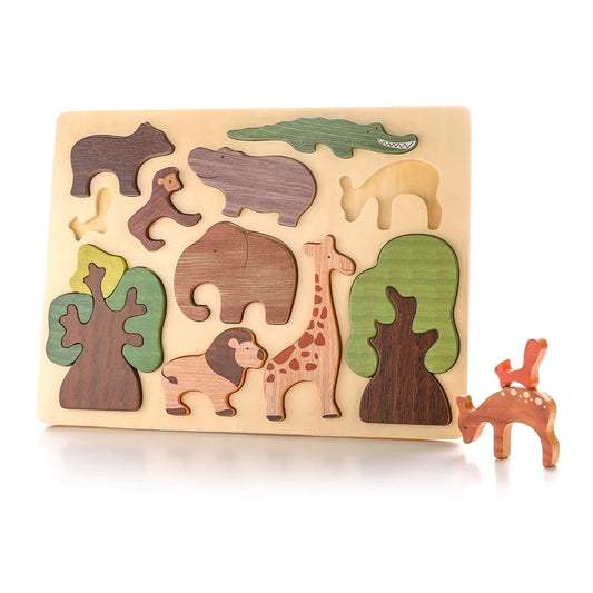 3D Wooden Forest Animal Puzzle