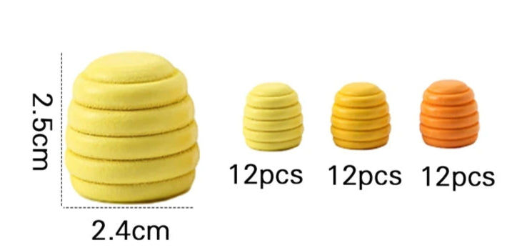 Kids Wooden Montessori Loose Parts for Open-ended Play - Nordic Waldorf-Style