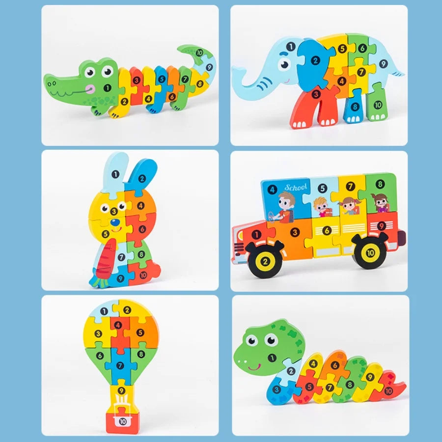 Wooden Puzzle Sets, Transport