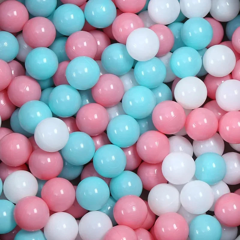 100-pcs Soft Play Balls for Kids – dia 55mm, mixed colours sets