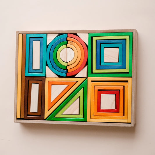 Rainbow Nesting Blocks