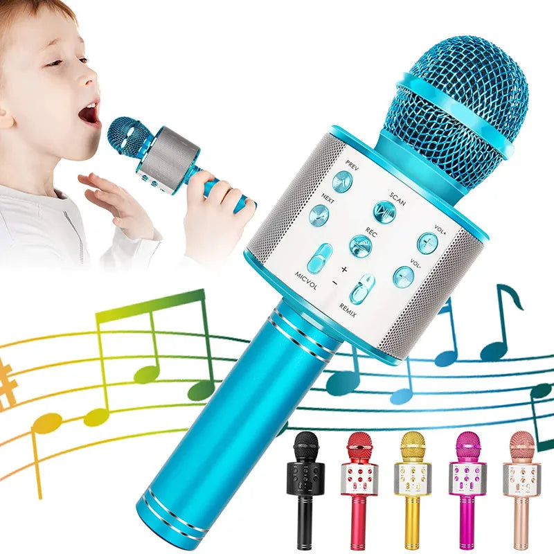 Wireless Bluetooth Karaoke Microphone
