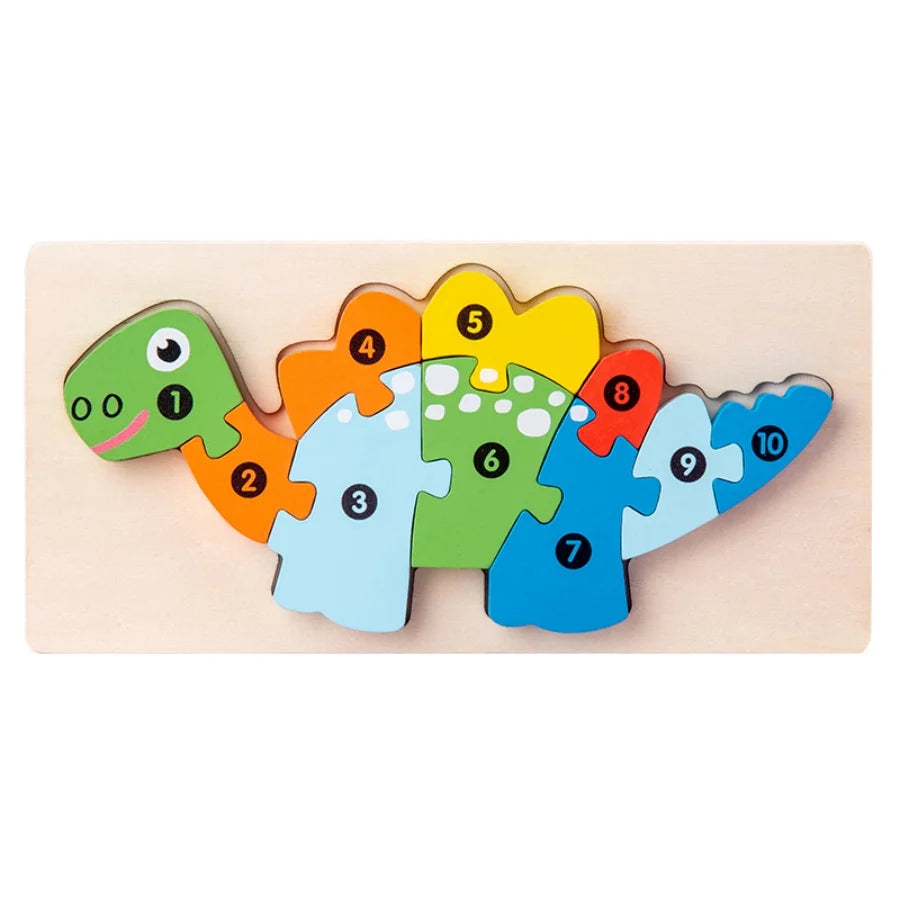 Wooden Puzzle Sets, Animals