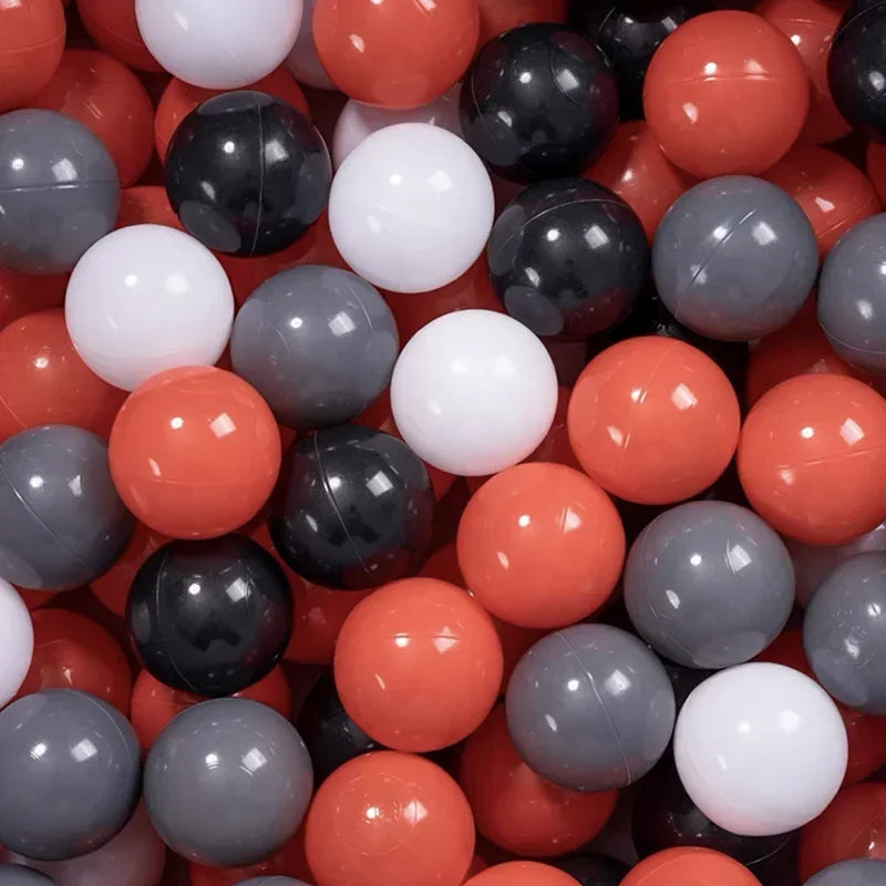 100-pcs Soft Play Balls for Kids – dia 55mm, mixed colours sets