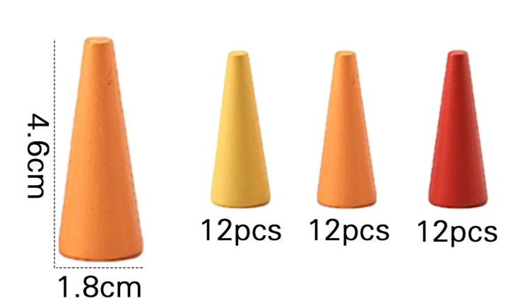 Kids Wooden Montessori Loose Parts for Open-ended Play - Nordic Waldorf-Style