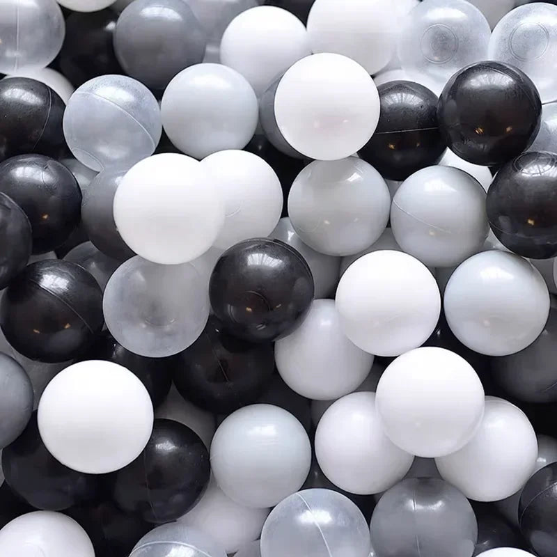 100-pcs Soft Play Balls for Kids – dia 55mm, mixed colours sets