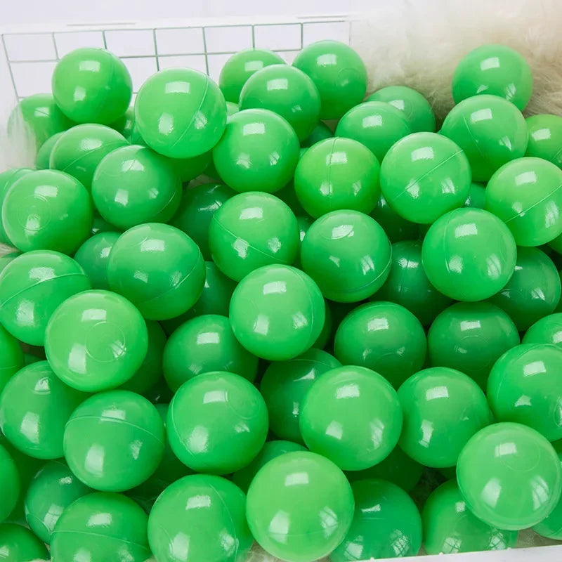 100-pcs Soft Play Balls for Kids – dia 55mm, mixed colours sets