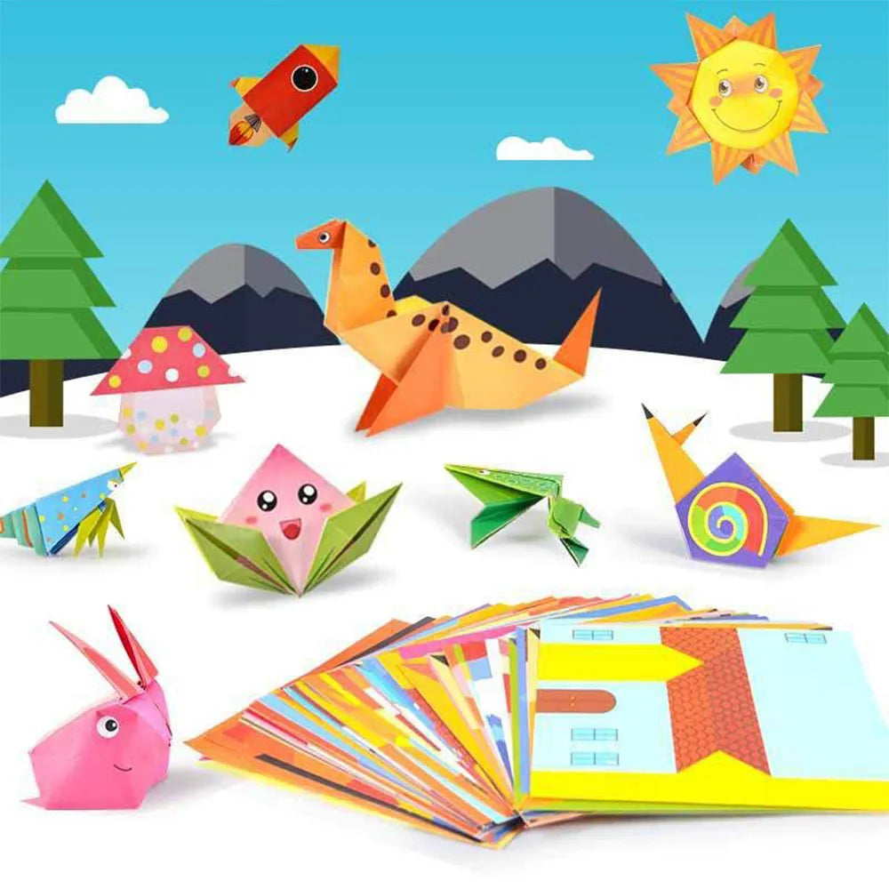 Origami Paper Kits, Animals and Objects Designs