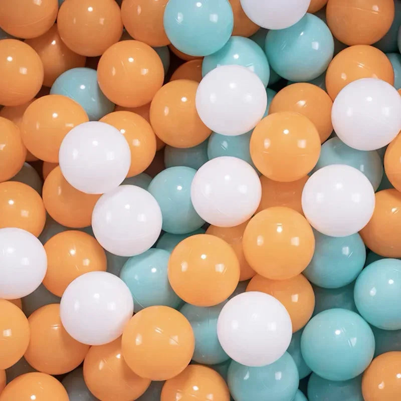 100-pcs Soft Play Balls for Kids – dia 55mm, mixed colours sets