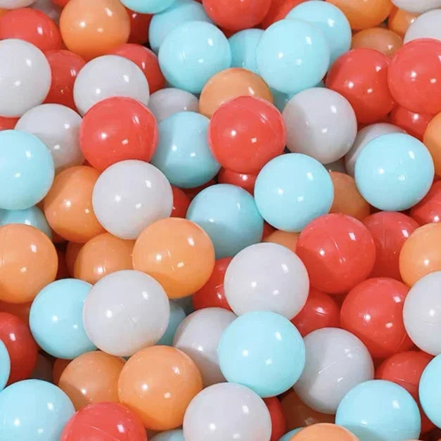 100-pcs Soft Play Balls for Kids – dia 55mm, mixed colours sets