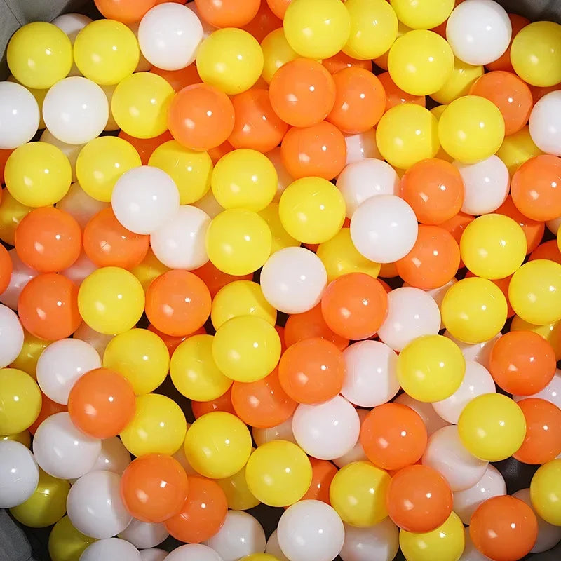 100-pcs Soft Play Balls for Kids – dia 55mm, mixed colours sets