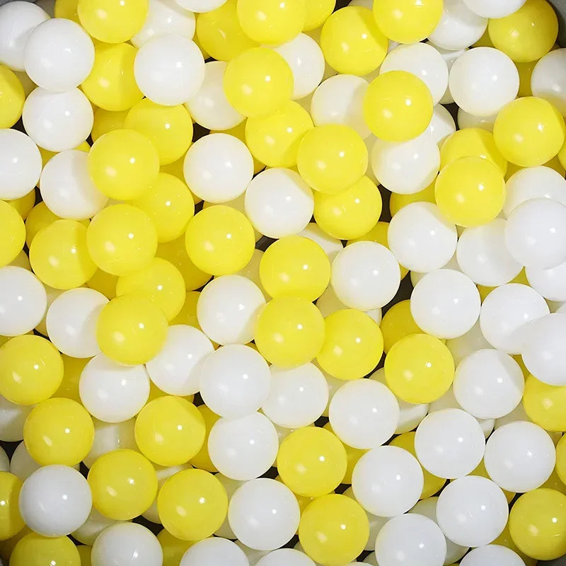 100-pcs Soft Play Balls for Kids – dia 55mm, mixed colours sets
