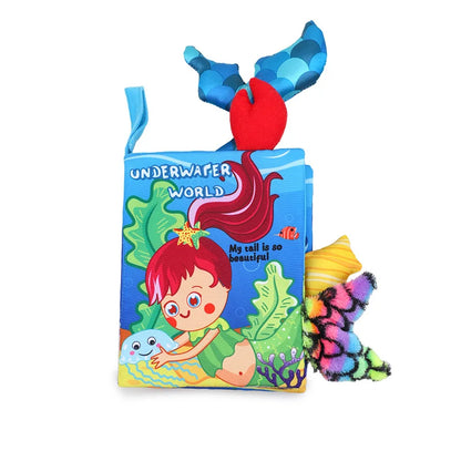 Animal Sensory Soft Book for Babies – Early Learning Toy for Ages 0 to 12 Months