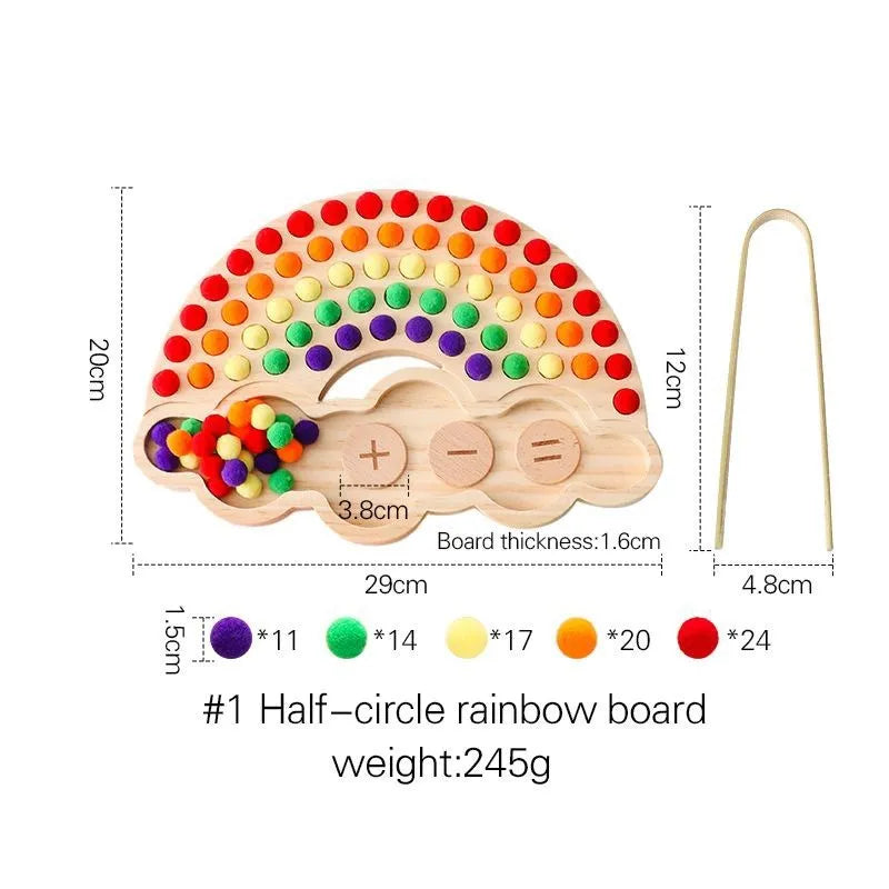 Wooden Rainbow Play Sets